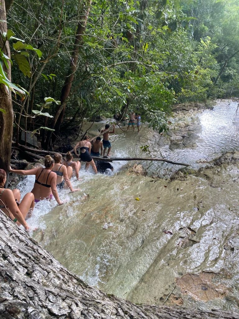 Cascading Down the Rock Slide