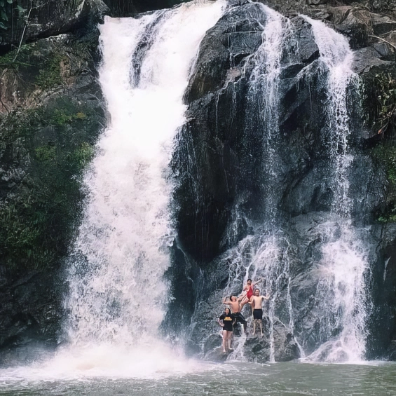 Sandpaper Waterfall Climb